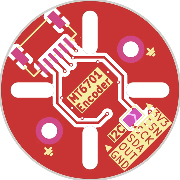 Board preview of gimbal_encoder